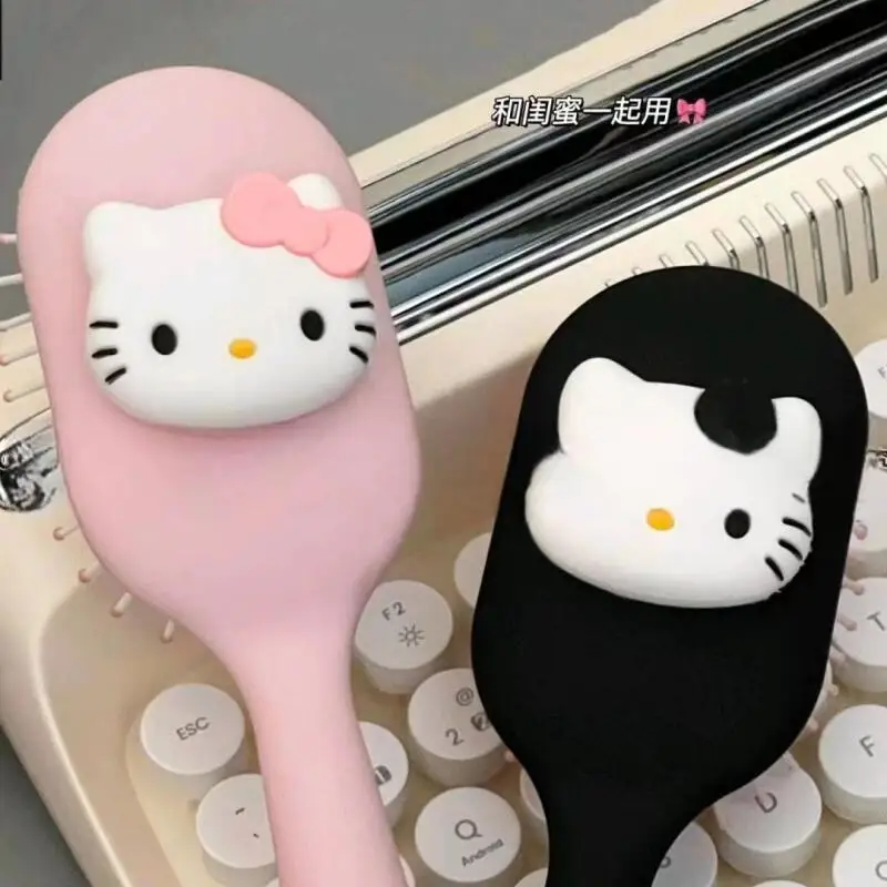 Hair Care In Japan - アニメ ハローキティ エア クッション コーム ポータブル