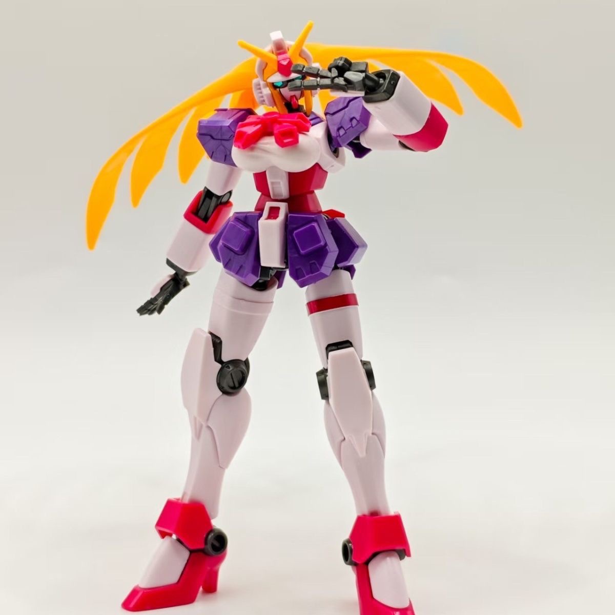 Hair Care In Japan - HG 1/144 GF13-050NSW ノーベルガンダムモデルキット Gガンダム ピンクパープルホワイト