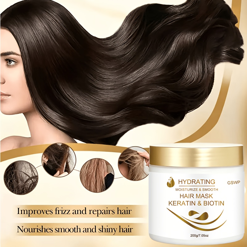 GSWP ケラチン モイスチャライジング ヘアマスク、髪を優 - Hair Care Keratin のレビューと価格