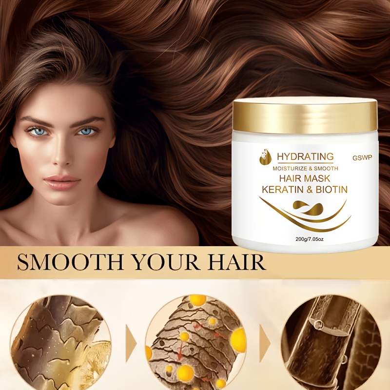 GSWP ケラチン モイスチャライジング ヘアマスク、髪を優 - Hair Care Keratin のレビューと価格