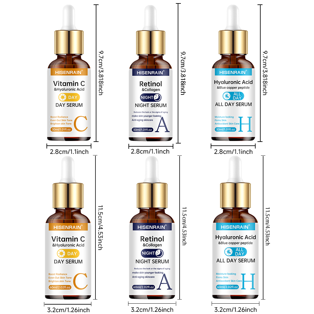 ハイセンレイン ビタミンC + レチノール + ヒアルロン酸 - Caffeine Hair Serum のレビューと価格