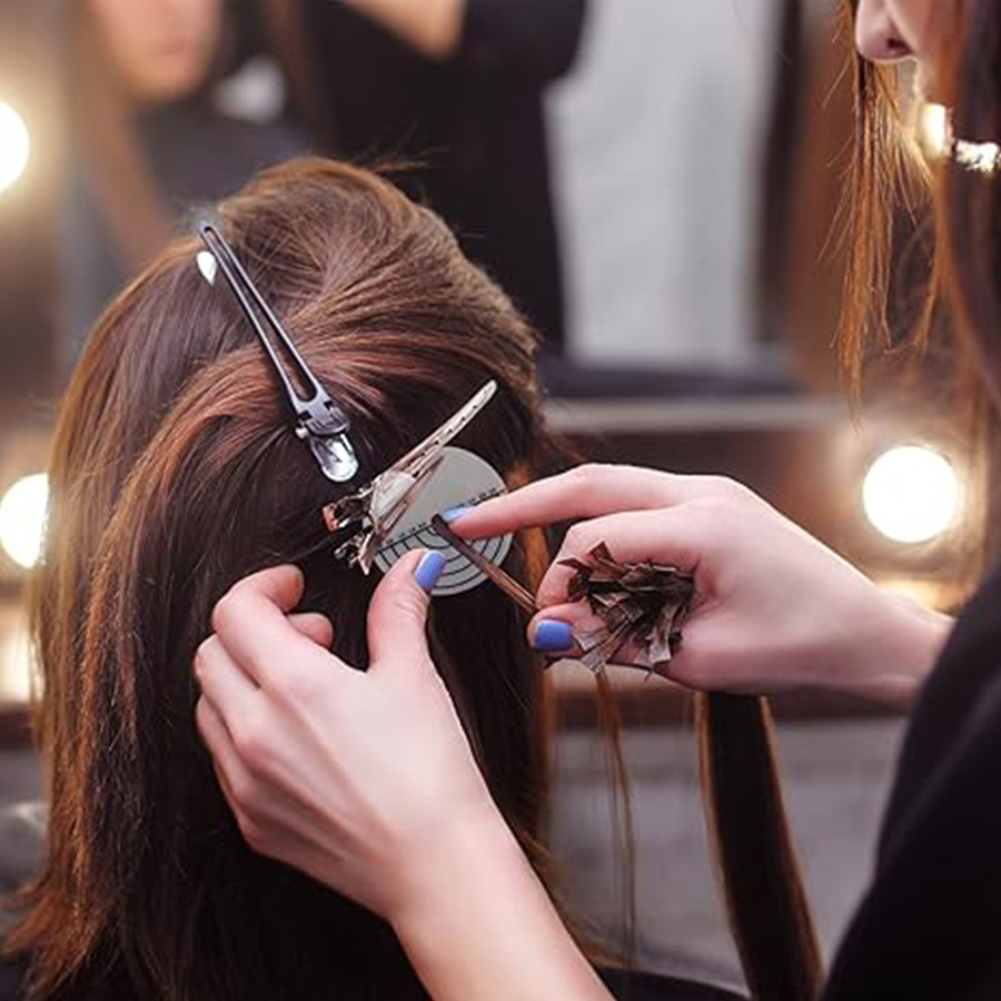 10-100 個ヒートシールドガードヘアエクステンション用ク - Hair Care Keratin のレビューと価格