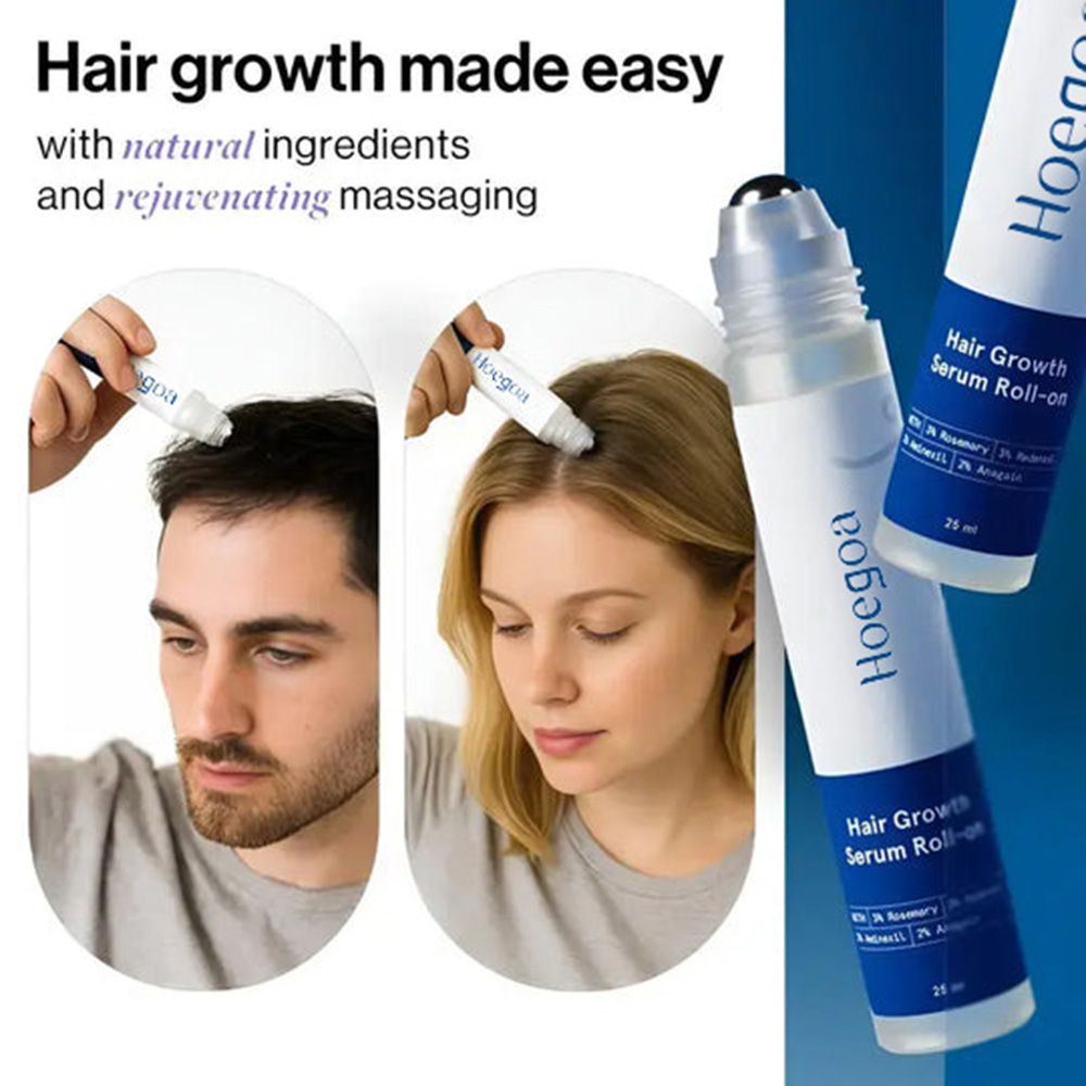 ロールオンローズマリーヘアグロースセラム、頭皮ケア用育毛剤、 - Caffeine Hair Serum のレビューと価格