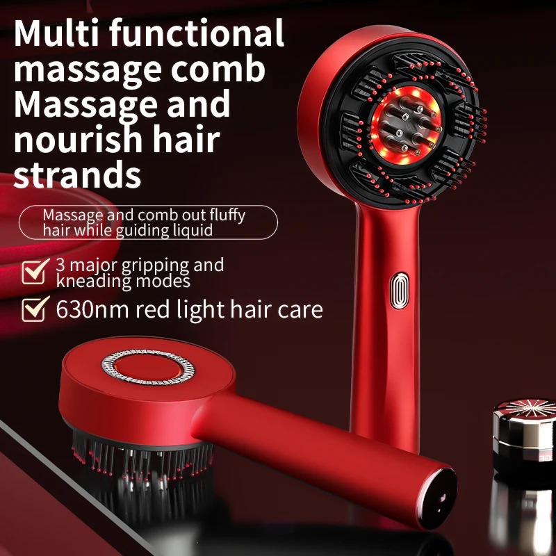 電動マッサージコーム ポータブル毛包コーム 頭皮オイル液塗布 - Hair Care Essential Oil のレビューと価格