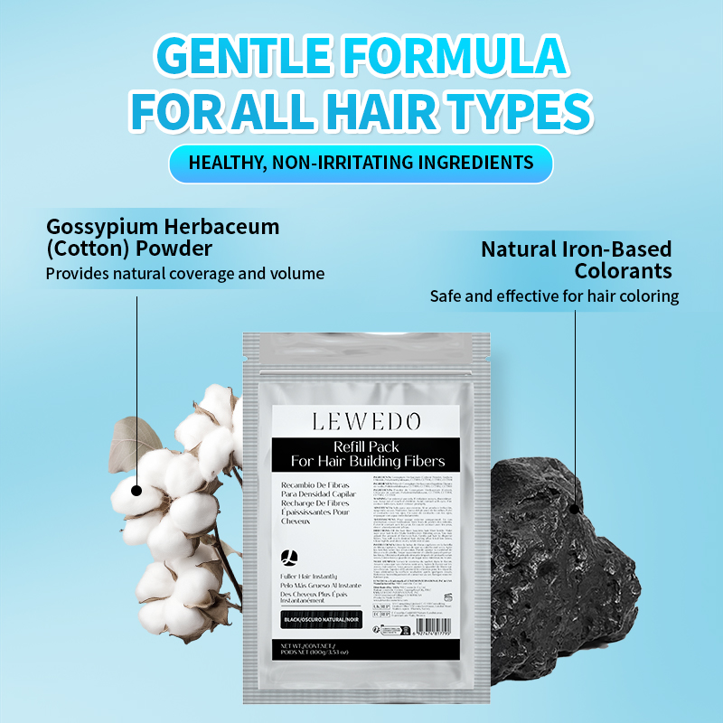 毛髪繊維パウダー 100 グラムインスタント育毛繊維詰め替え - Hair Care Keratin のレビューと価格