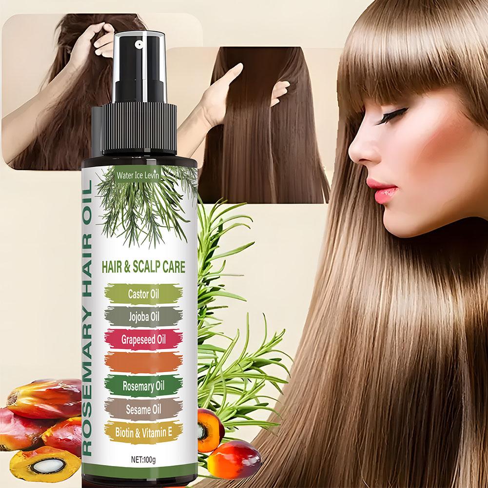 100 グラムローズマリーオイル頭皮集中エッセンスケアダメー - Hair Care Growth のレビューと価格