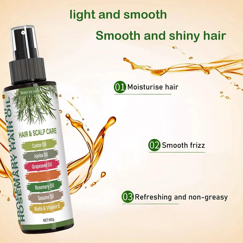 100 グラムローズマリーオイル頭皮集中エッセンスケアダメー - Hair Care Growth のレビューと価格