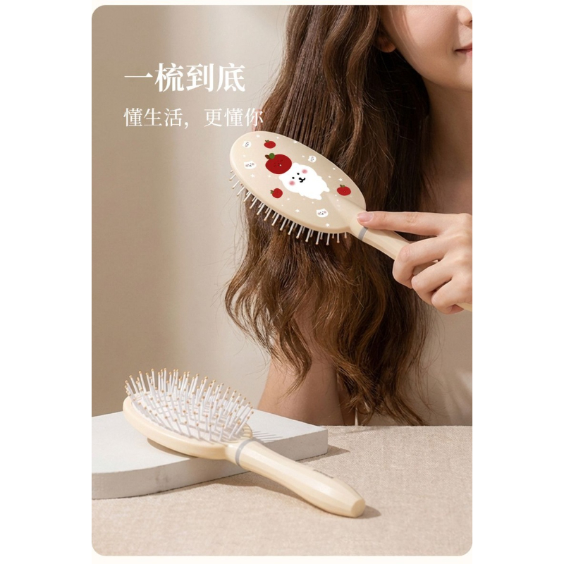 ホットチイカワエアクッションコーム、静電気防止ソフト歯ヘアブ - Hair Care In Japan のレビューと価格
