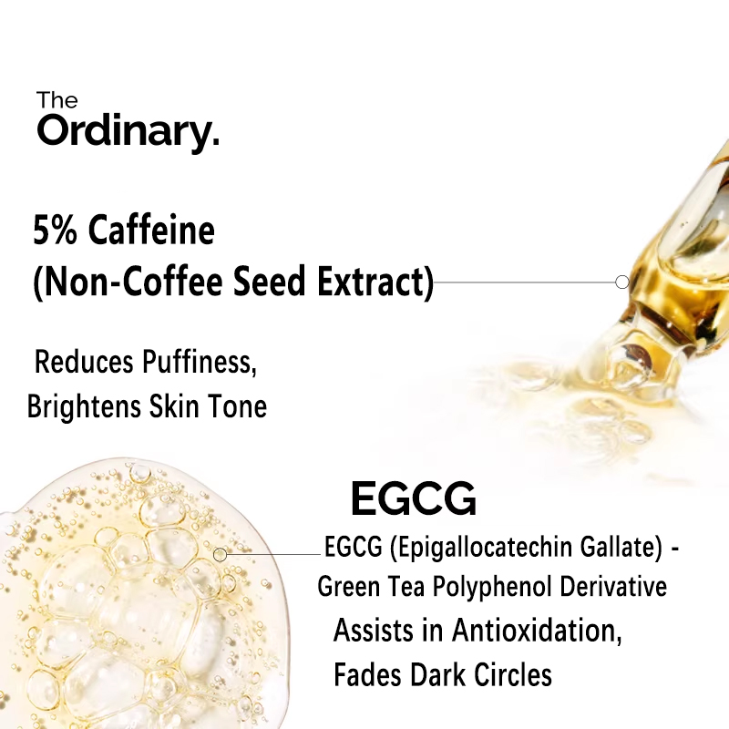 カフェイン溶液5% + EGCG 30ml美容液 目元の輝き - Caffeine Hair Serum のレビューと価格
