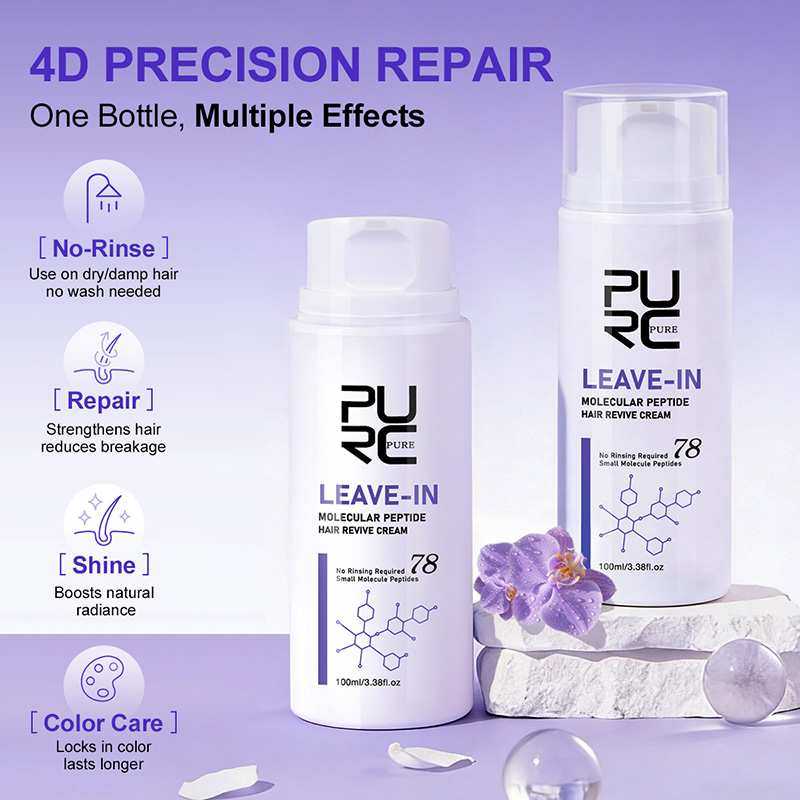 PURC リーブイン ケラチン ヘアクリーム、ダメージヘアマ - Hair Care Keratin のレビューと価格
