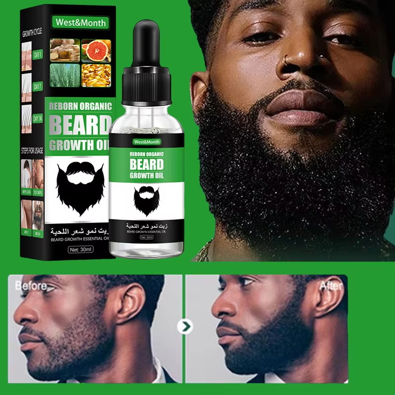 速効性のある自然な成熟男性用髭成長エッセンスオイル、毛髪の成 - Caffeine Hair Serum のレビューと価格